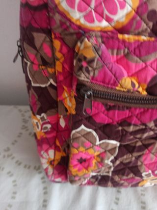 Mochila Flores Rosa Multicolor