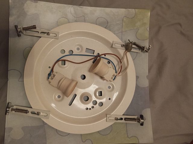 Lámpara de cristal con diseño de puzzle