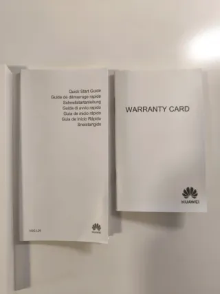 Caja Huawei P30 Pro sin usar