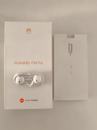 Caja Huawei P30 Pro sin usar
