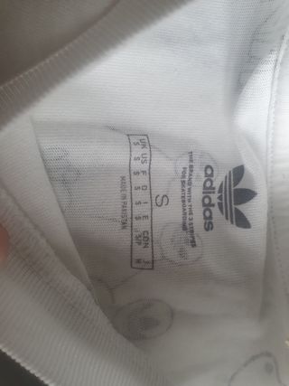 Camiseta Adidas Talla S Dibujos Divertidos