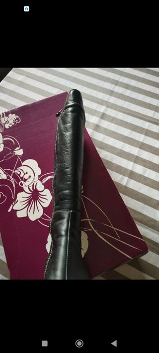 Botas Alpe piel caña media talla 41