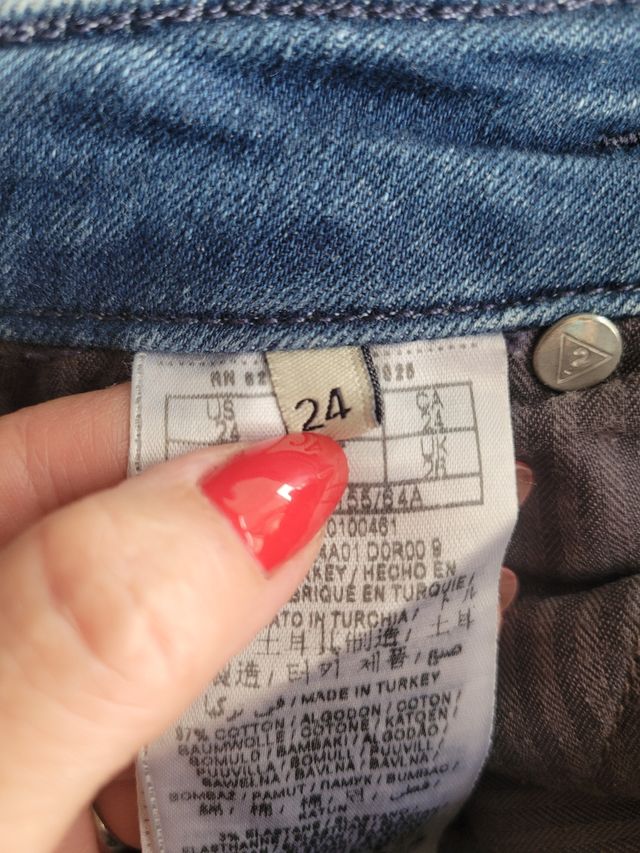 Guess Jeans Azules Mujer Talla 28