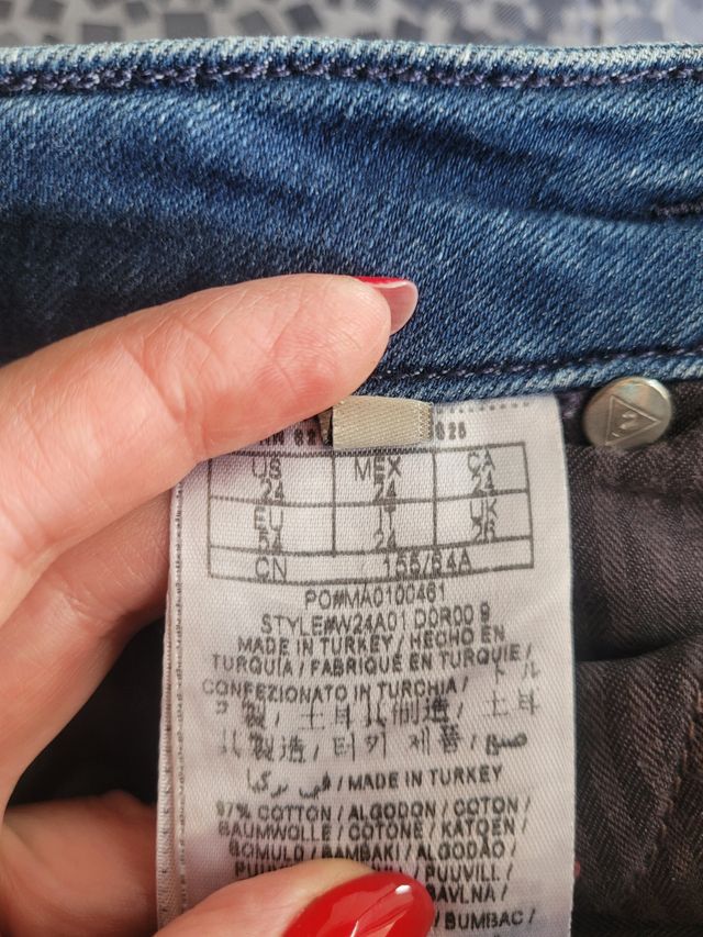 Guess Jeans Azules Mujer Talla 28