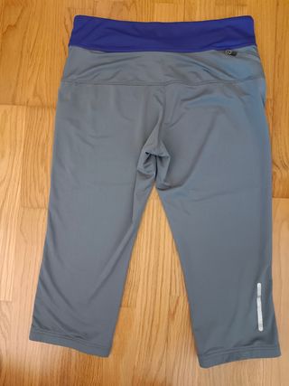Malla Deportiva 3/4 Mujer Gris