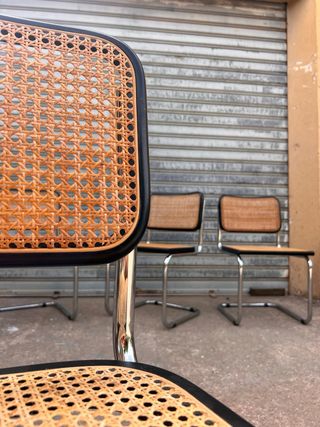 Sillas “Cesca” B32 Marcel Breuer Italianas