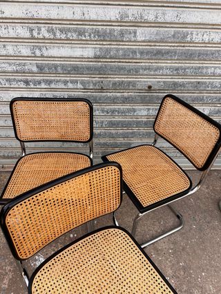 Sillas “Cesca” B32 Marcel Breuer Italianas