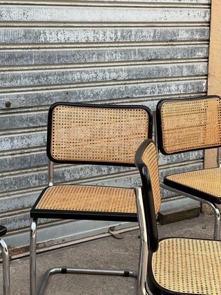 Sillas “Cesca” B32 Marcel Breuer Italianas