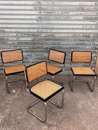 Sillas “Cesca” B32 Marcel Breuer Italianas