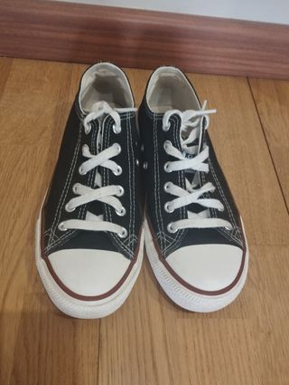 Zapatillas XTi tipo Converse negras