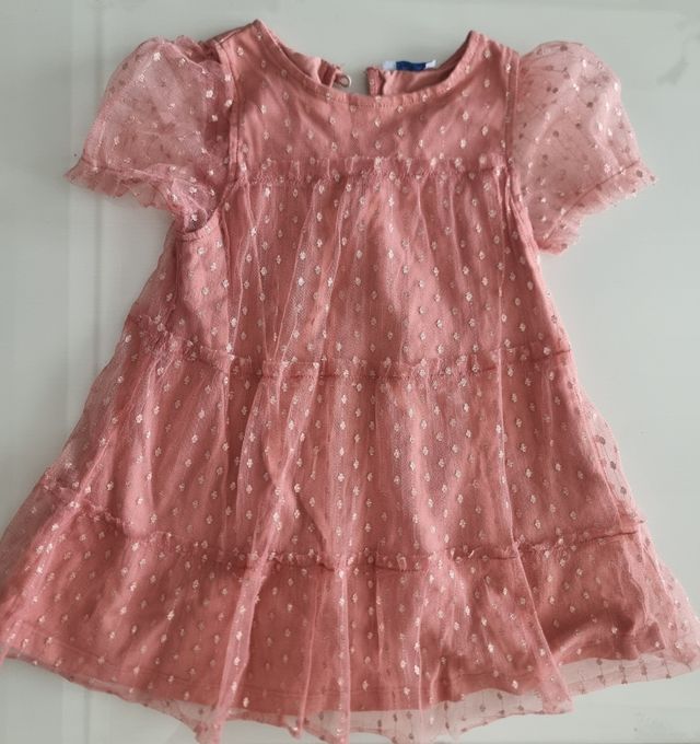 Vestidos de niña rosa y azul