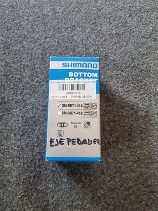 Shimano SM-BB71-41B Eje Pedalier Press-Fit