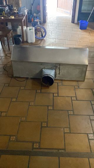 Campana extractora profesional cocina