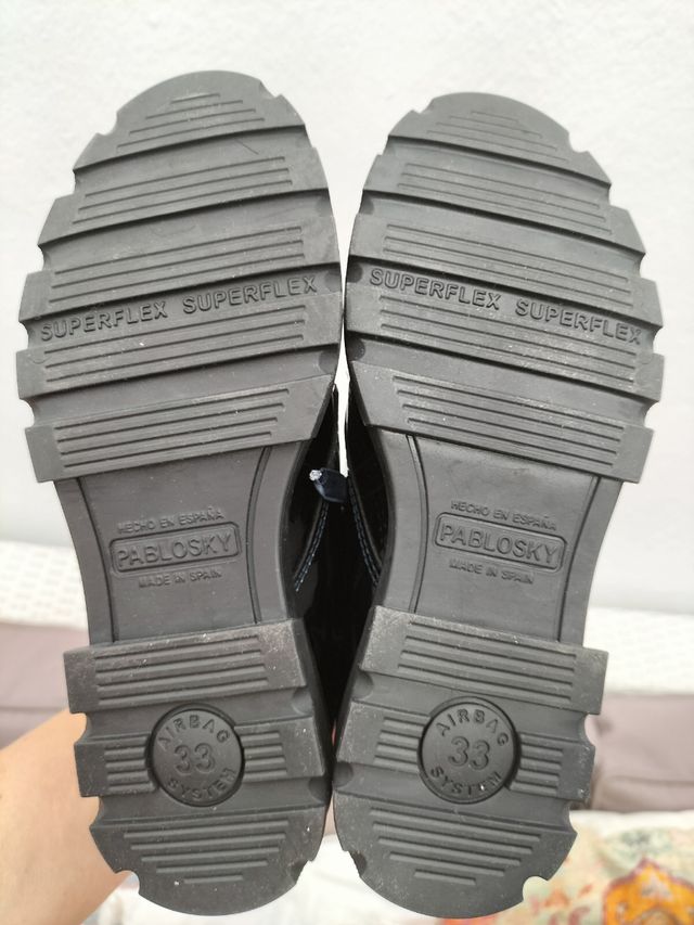 Zapato niña Pablosky azul marino talla 33