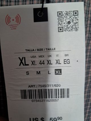 Camicia Zara, bellissima e nuova 