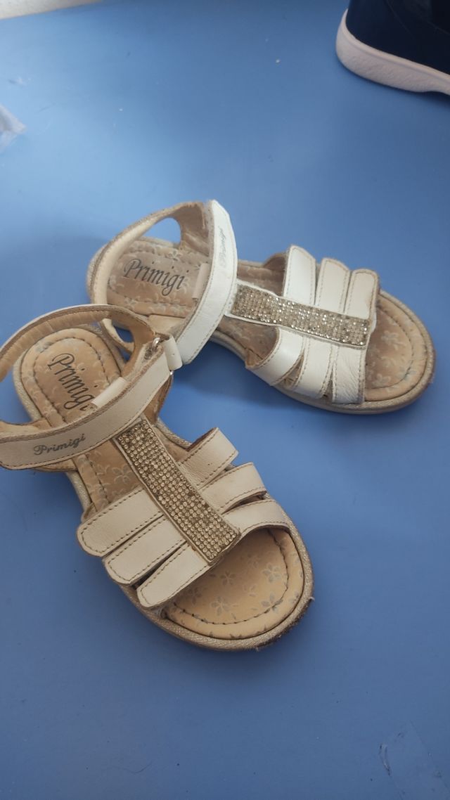 Sandalias Niña Primigi Blancas