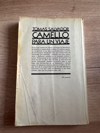 Camello para un viaje. Novela.