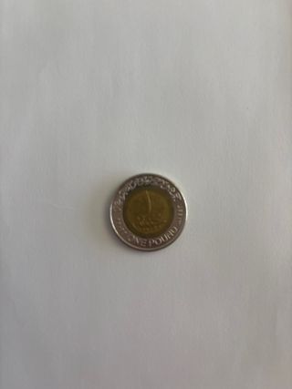 Moneda Egipcia 1 Libra – Conmemorativa con Faraón