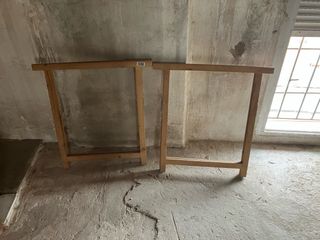 Caballetes de madera