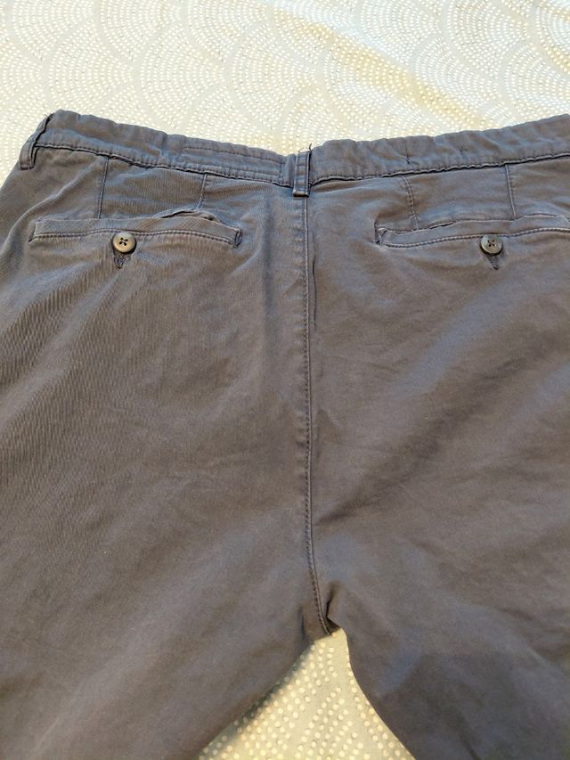 Pantalones casuales azul