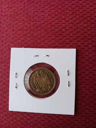 1 peseta 1953 España Franco Caudillo