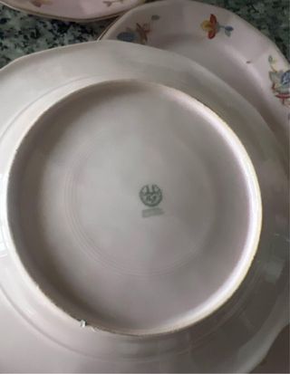 Juego de café de porcelana checa