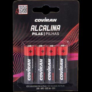 Pilas Alcalinas Covirán AA (4 uds)