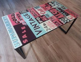 Mesa Centro Vintage Retro