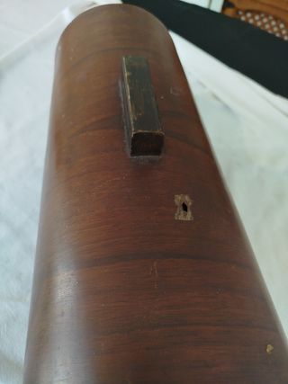 Tapa de máquina de coser Wertheim de madera