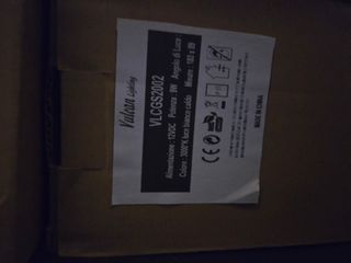 Set 5 faretti LED giardino IP65 9W 12VDC