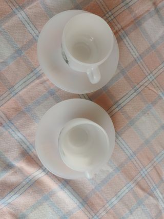 2 Tazas café Arcopal margaritas