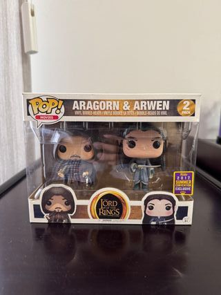 Aragorn e Arwen 2 PACK - LOTR - Funko Pop!