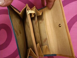 Monedero Petusco azul y marron