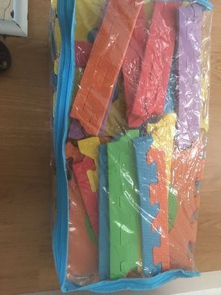 Alfombra puzzle infantil