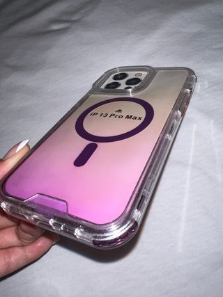 Funda iPhone 13 Pro Max Lila Degradado