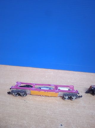 Vagones transporte vehículos escala N bonito