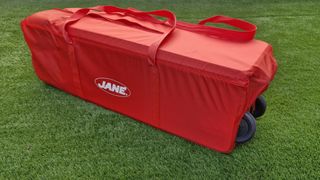 Parque cuna Jane rojo