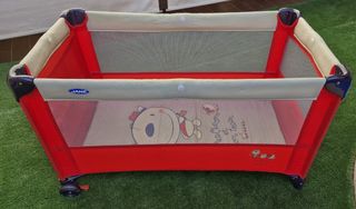 Parque cuna Jane rojo