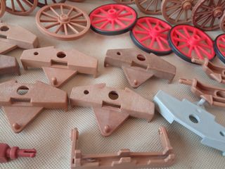 Lote Accesorios Carretas Playmobil