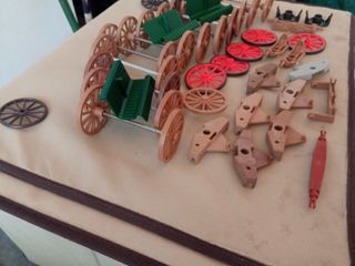 Lote Accesorios Carretas Playmobil
