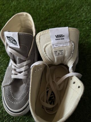 Zapatillas Vans Altas Grises