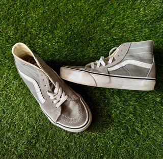 Zapatillas Vans Altas Grises
