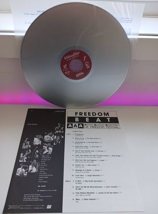 Laserdisc Laser disc Freedom Beat
