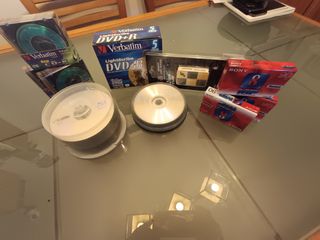 Lote Verbatim y Sony CD/DVD/Blu-ray