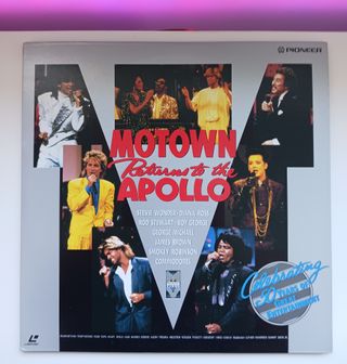 Laserdisc Laser disc Motown Returns To The Apollo