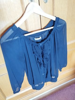 Blusa Hollister Azul