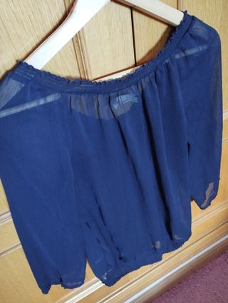 Blusa Hollister Azul