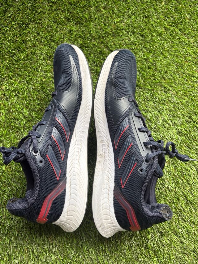 Zapatillas Adidas RUNFALCON 2.0 Azul/Rojo talla 44