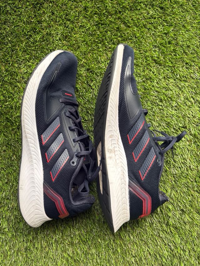 Zapatillas Adidas RUNFALCON 2.0 Azul/Rojo talla 44