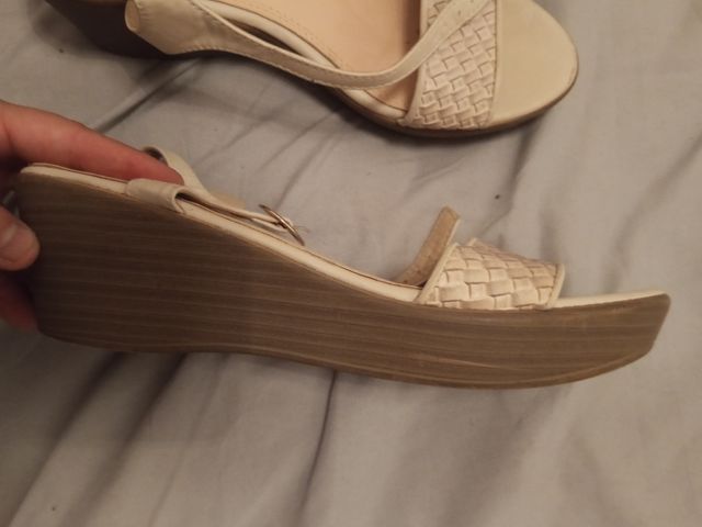 Sandalias Beige Talla 38